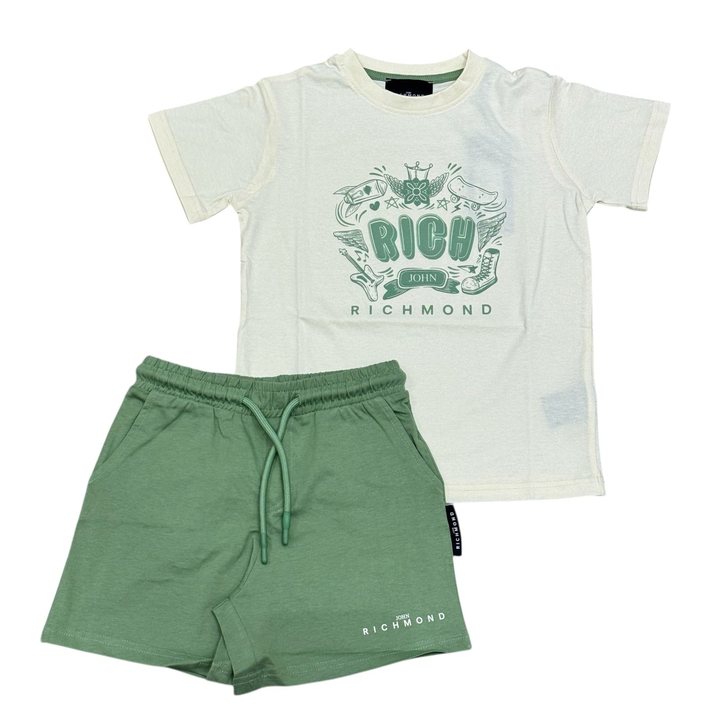 COORDINATO RICHMOND BAMBINO AVORIO