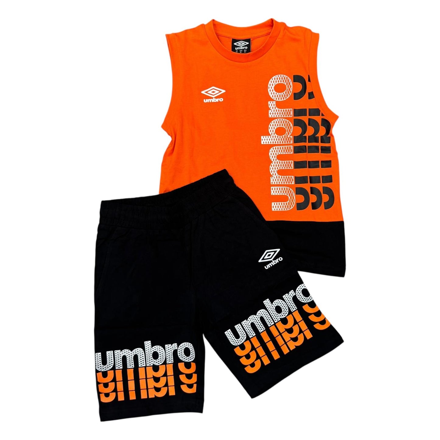 COMPLETO UMBRO BAMBINO ARANCIO