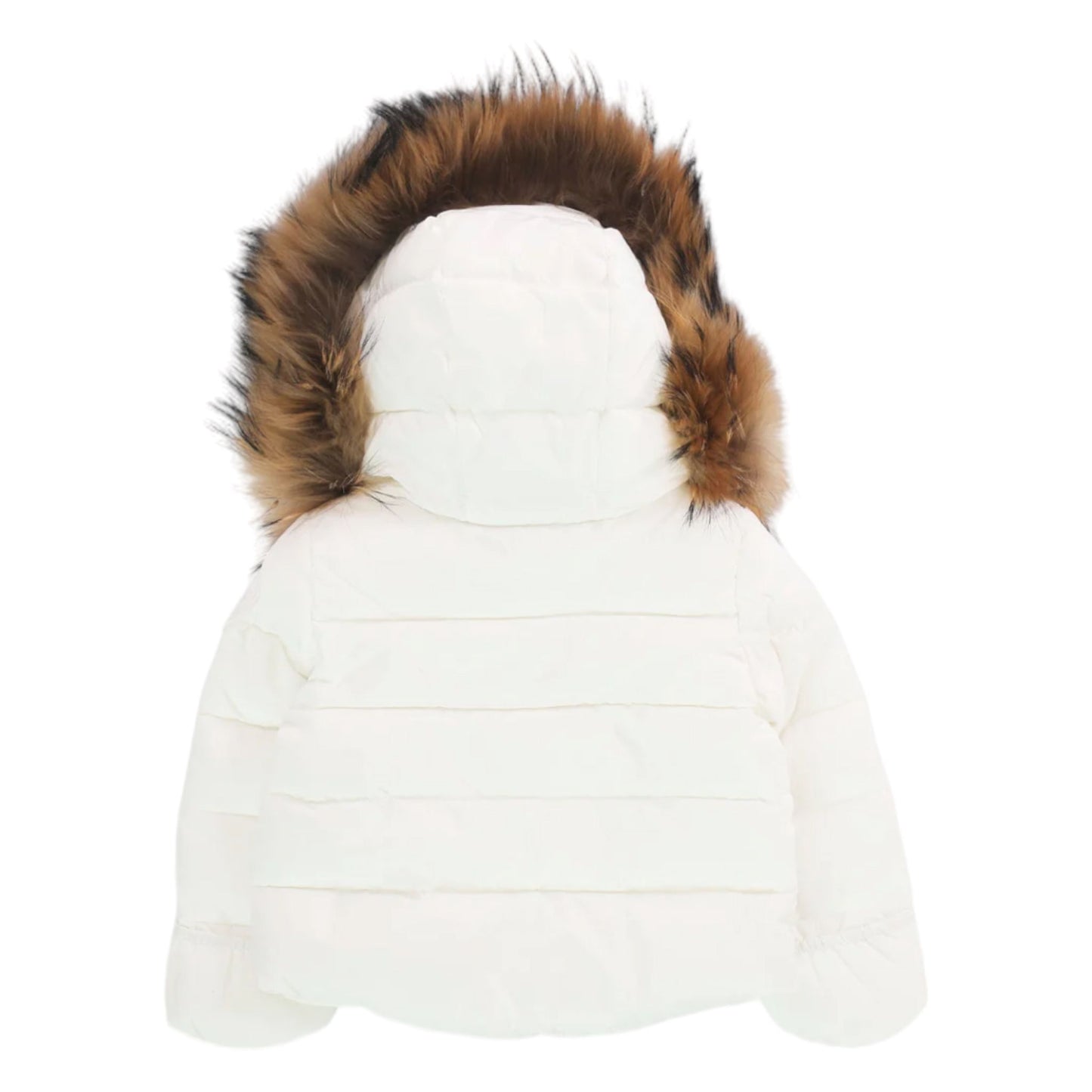 PIUMINO CON PELLICCIA BIANCO 23WBBXC2296005183