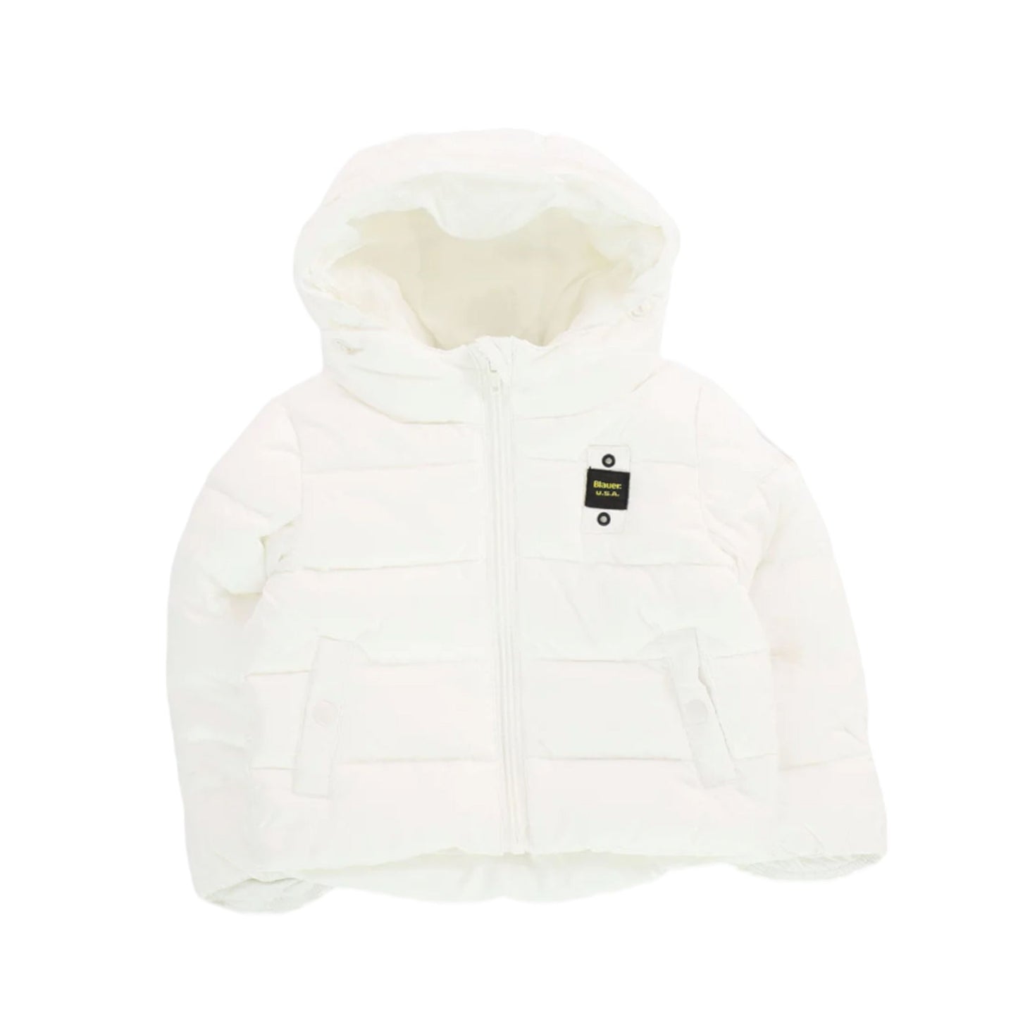 PIUMINO CON PELLICCIA BIANCO 23WBBXC2296005183