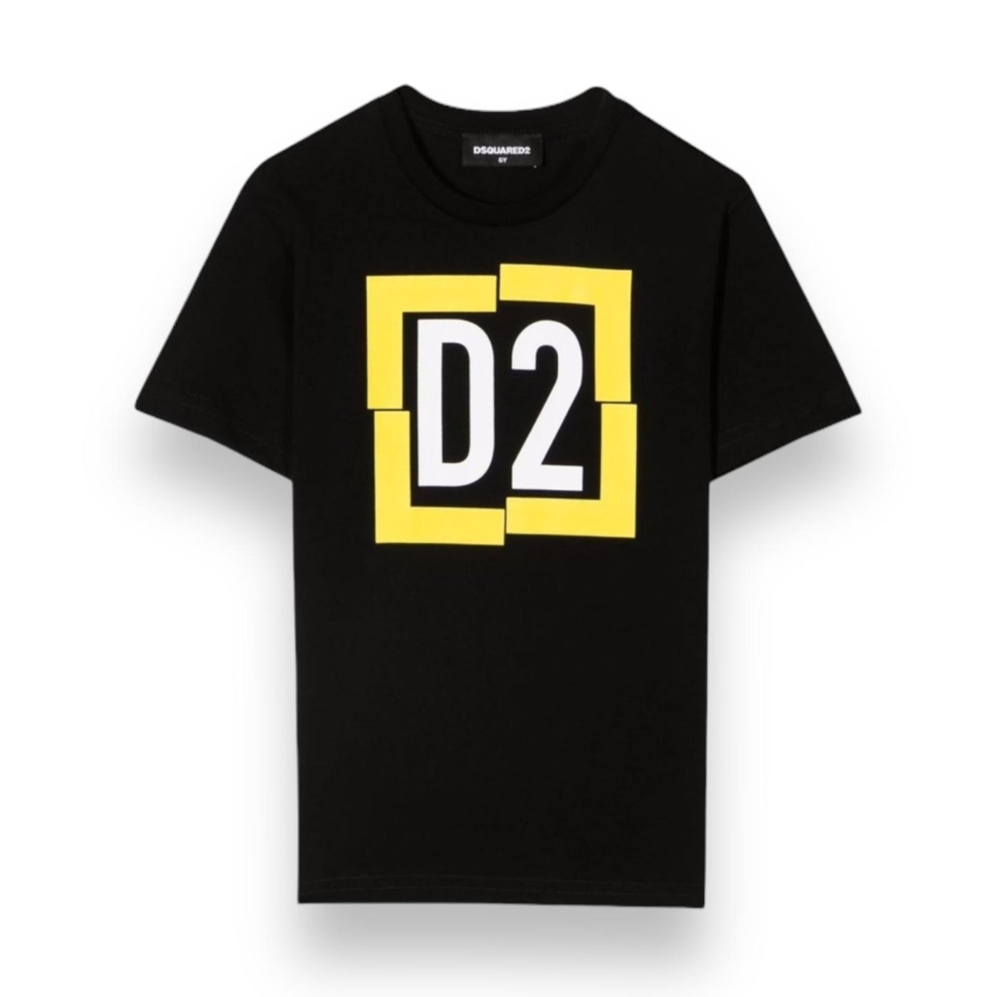 DSQUARED2 T-SHIRT BAMBINO NERA