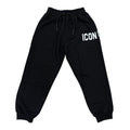 PANTALONE TUTA BAMBINO NERO