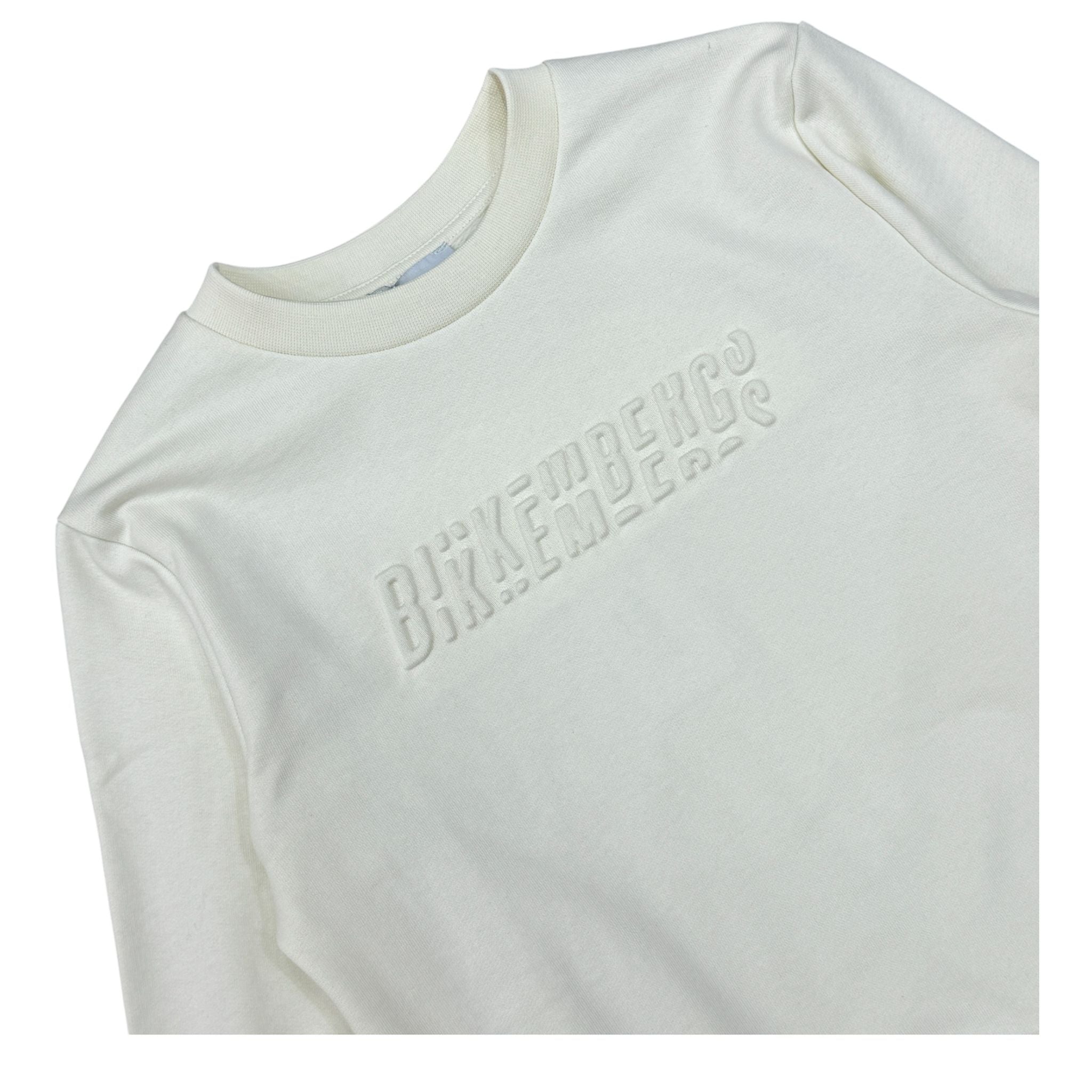 FELPA BIKKEMBERGS BAMBINO BIANCA