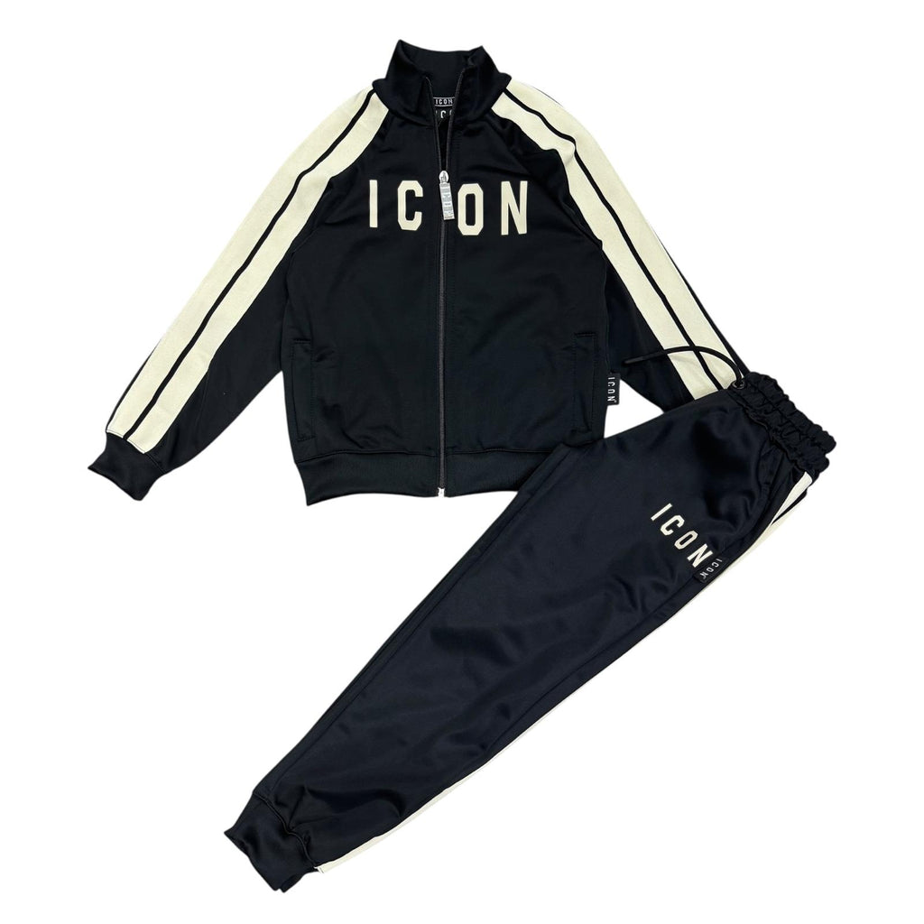 TUTA COMPLETA ICON BAMBINO NERO