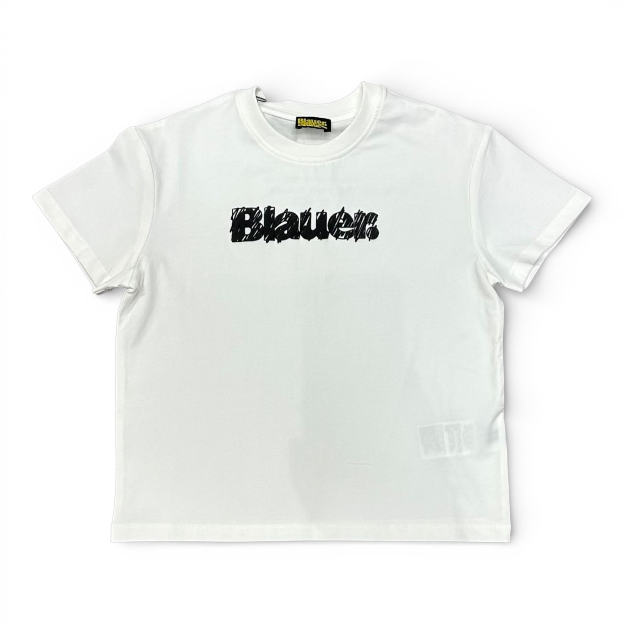T-SHIRT IN COTONE BAMBINO BIANCA