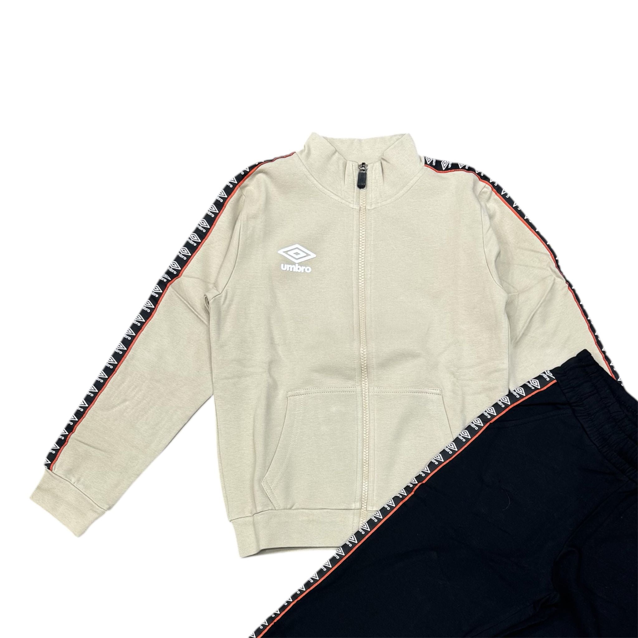 TUTA COMPLETA BAMBINO UMBRO BEIGE