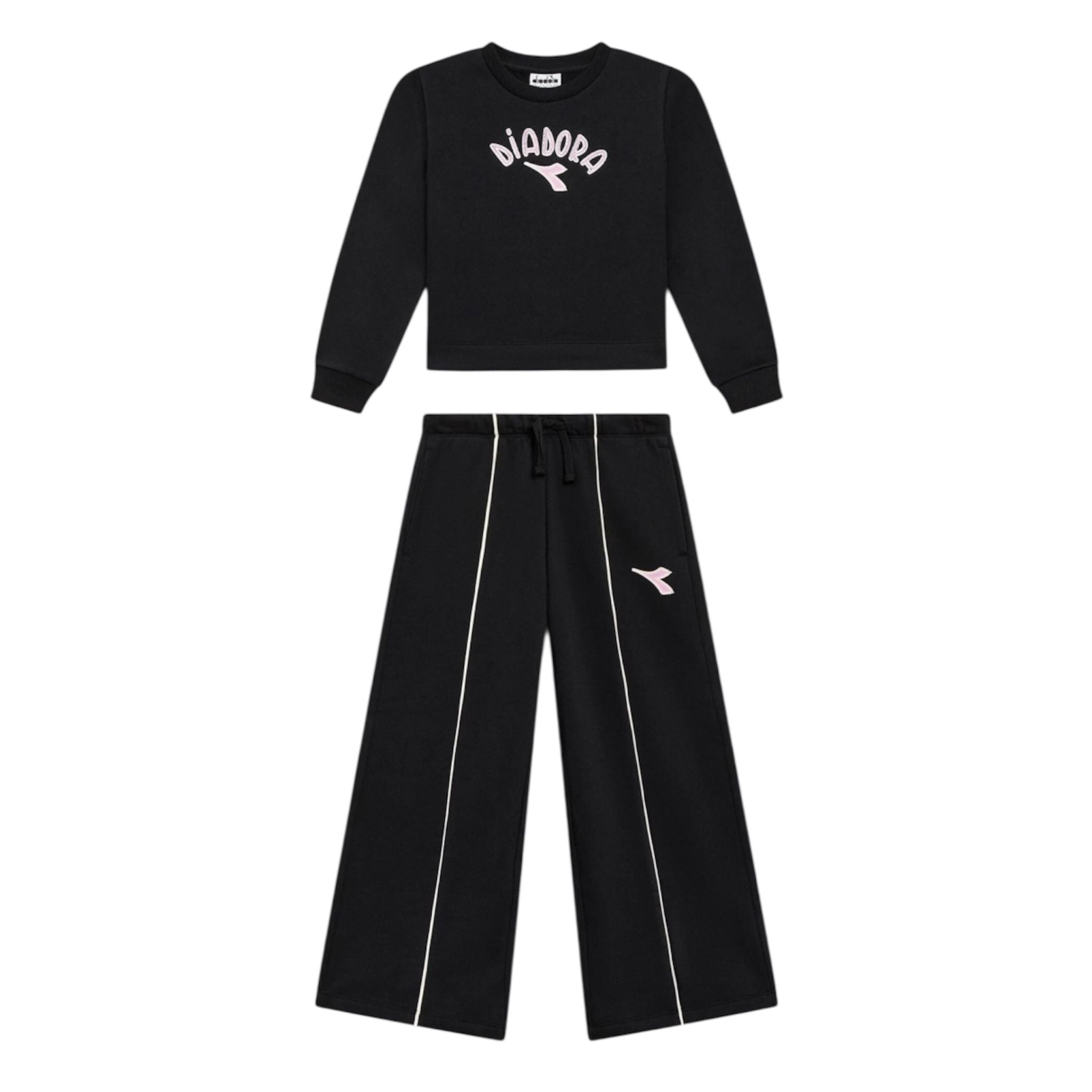 TUTA DIADORA BAMBINA NERA