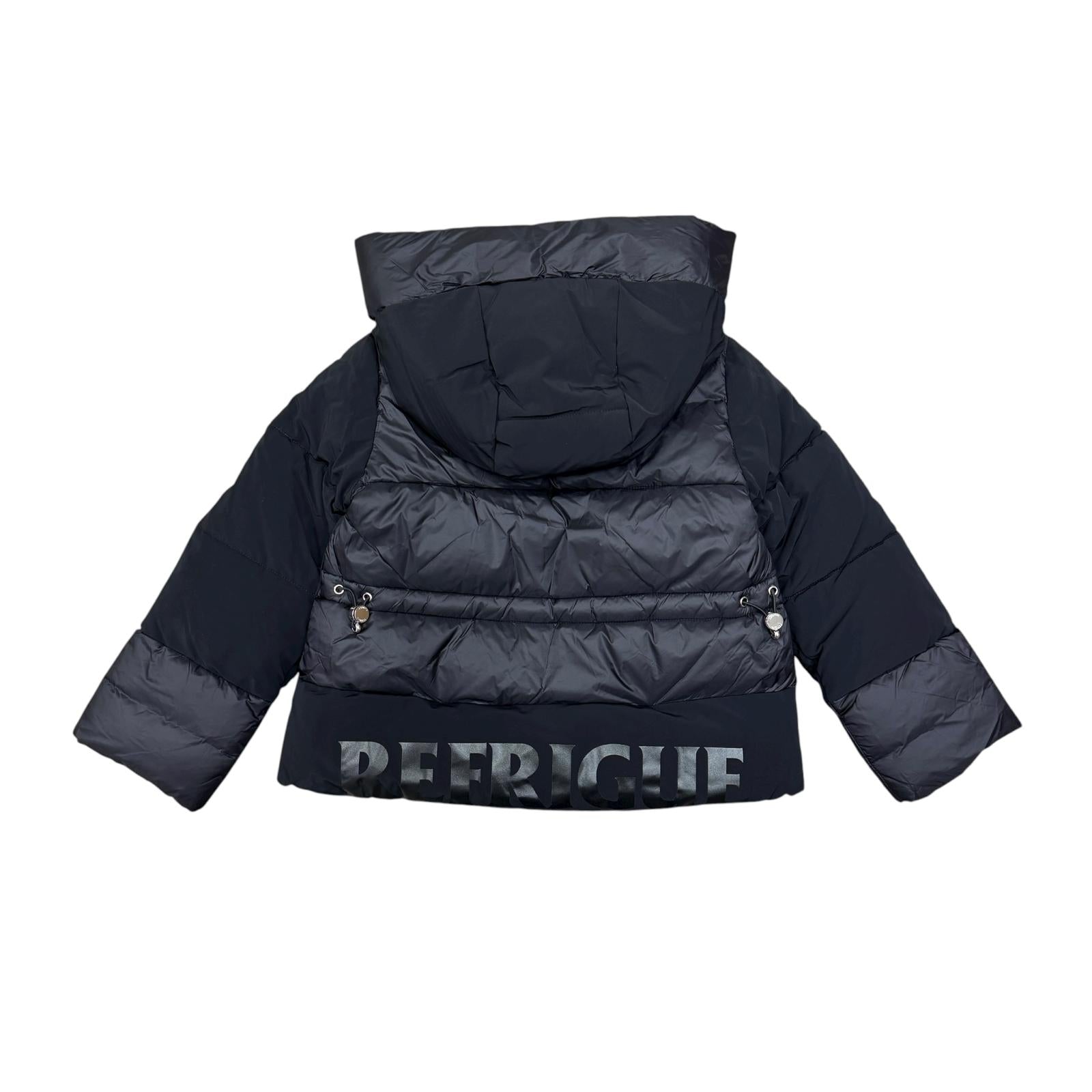 PIUMINO BAMBINA REFRIGUE NERO