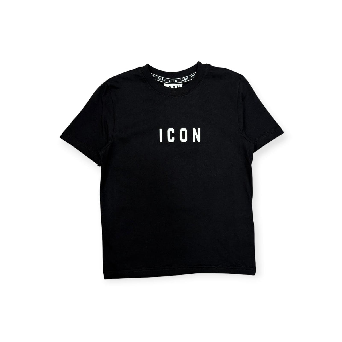 T-SHIRT BIG LOGO BAMBINO NERA