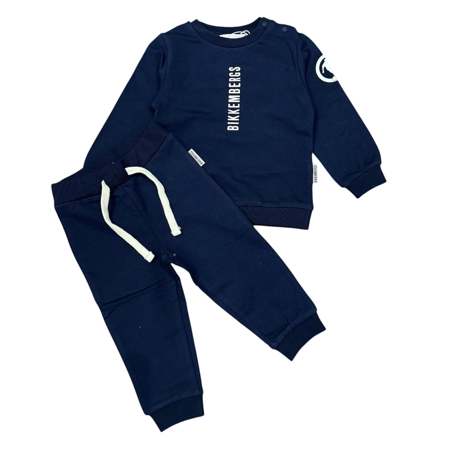 TUTA COMPLETA BIKKEMBERGS BAMBINO BLU