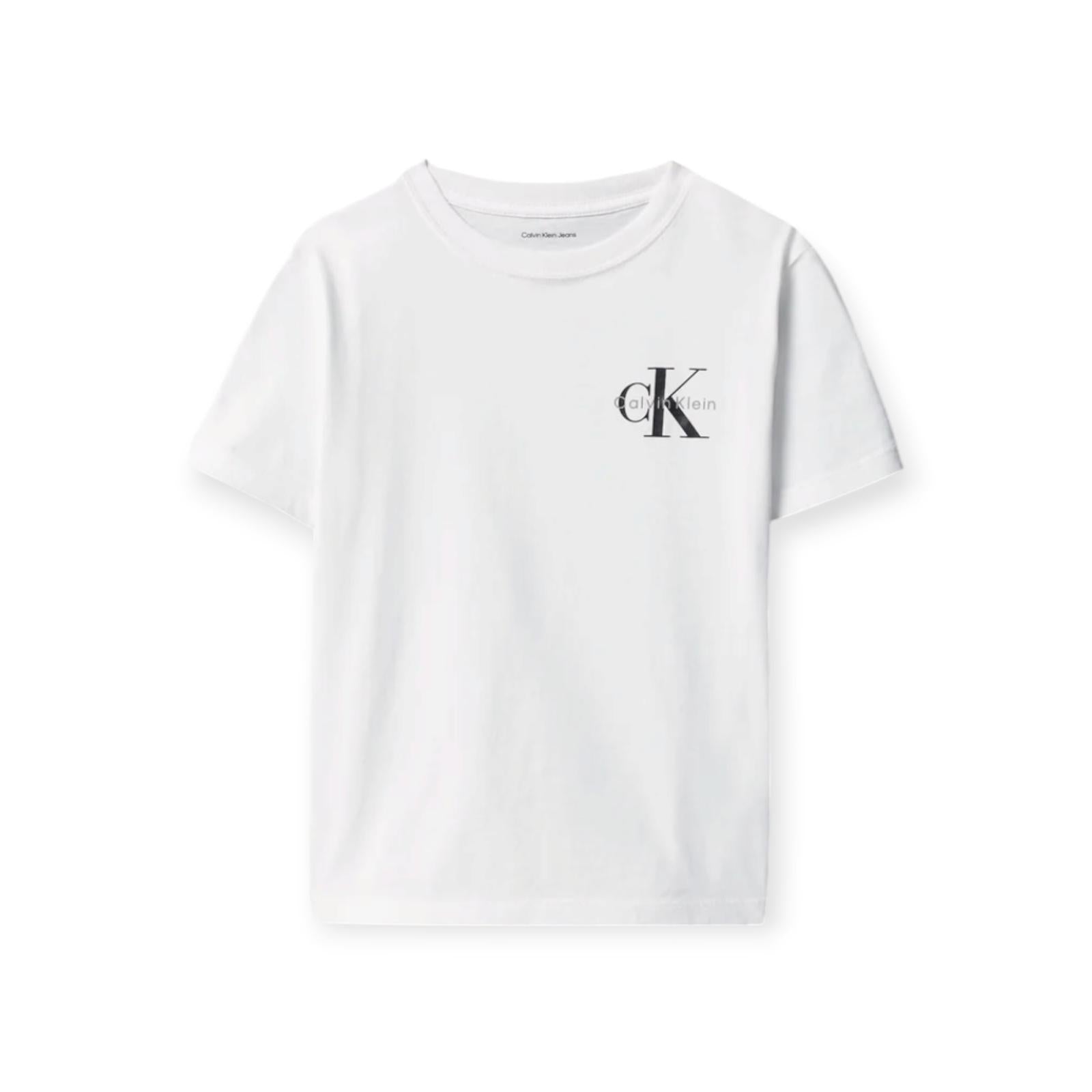 T-SHIRT LOGO BIANCA