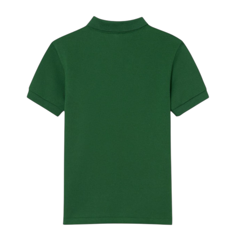POLO IN PETIT PIQUE VERDE