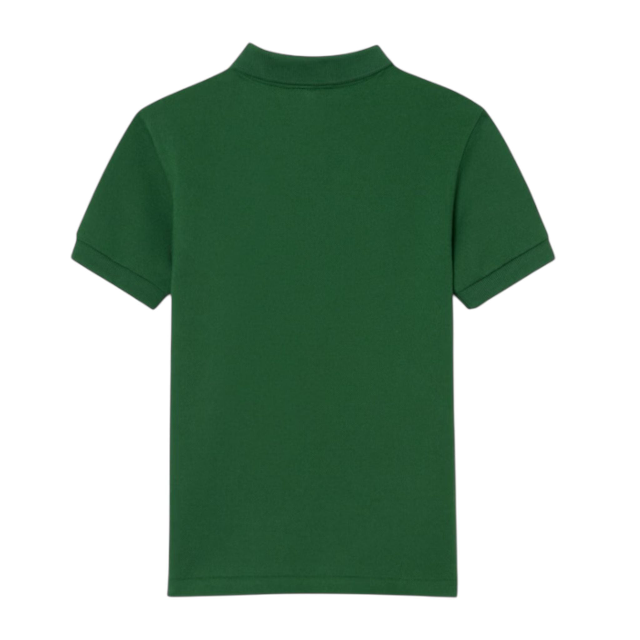 POLO IN PETIT PIQUE VERDE