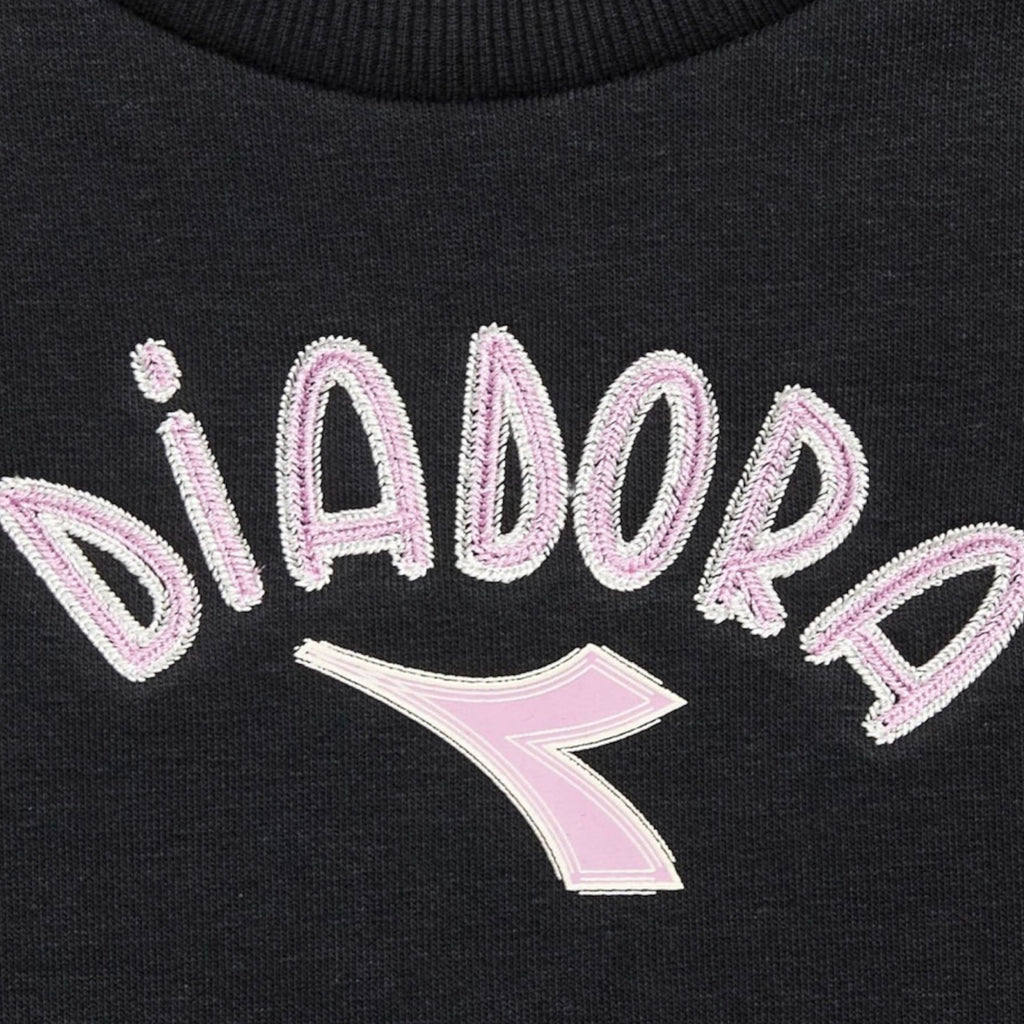 TUTA DIADORA BAMBINA NERA