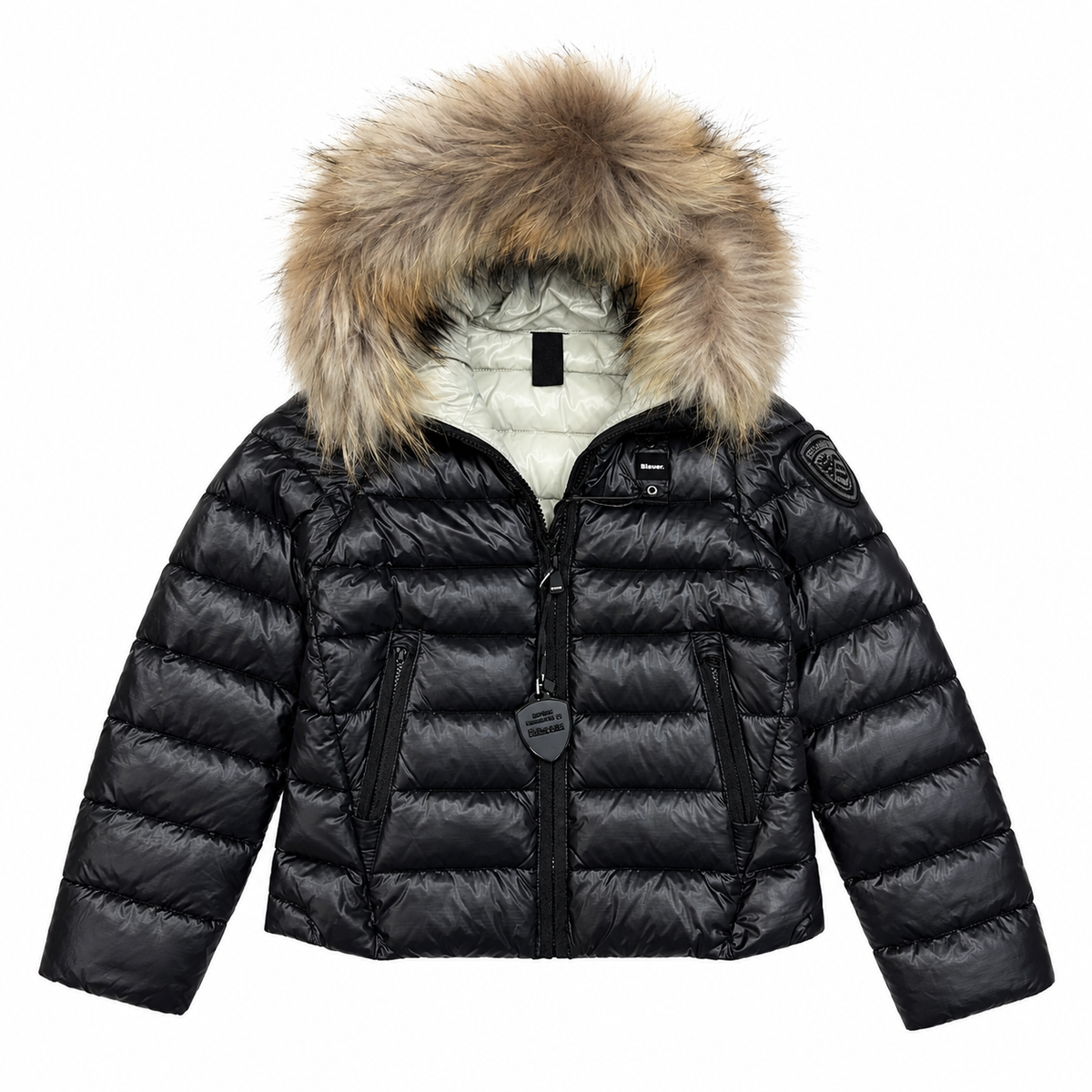 PIUMINO IVORY BAMBINA NERO