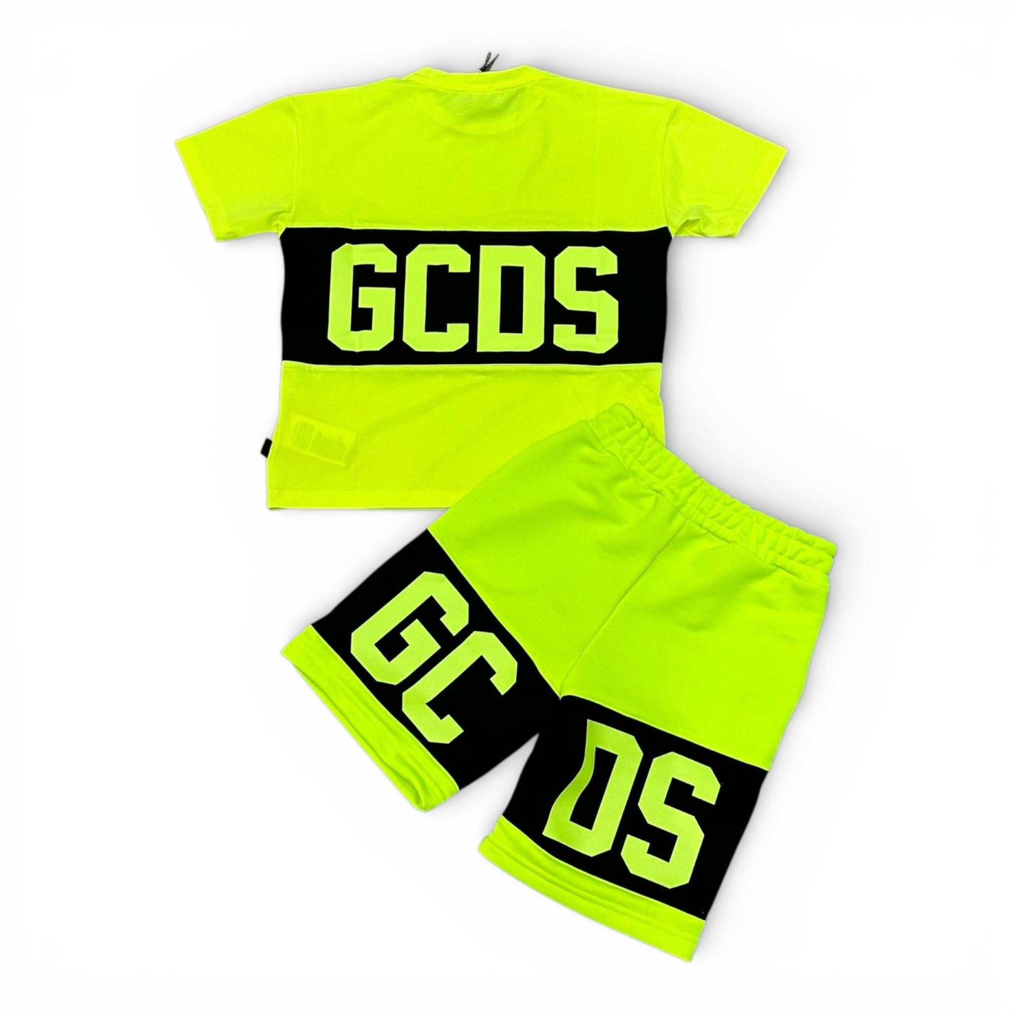 COMPLETO UNISEX GIALLO FLUO