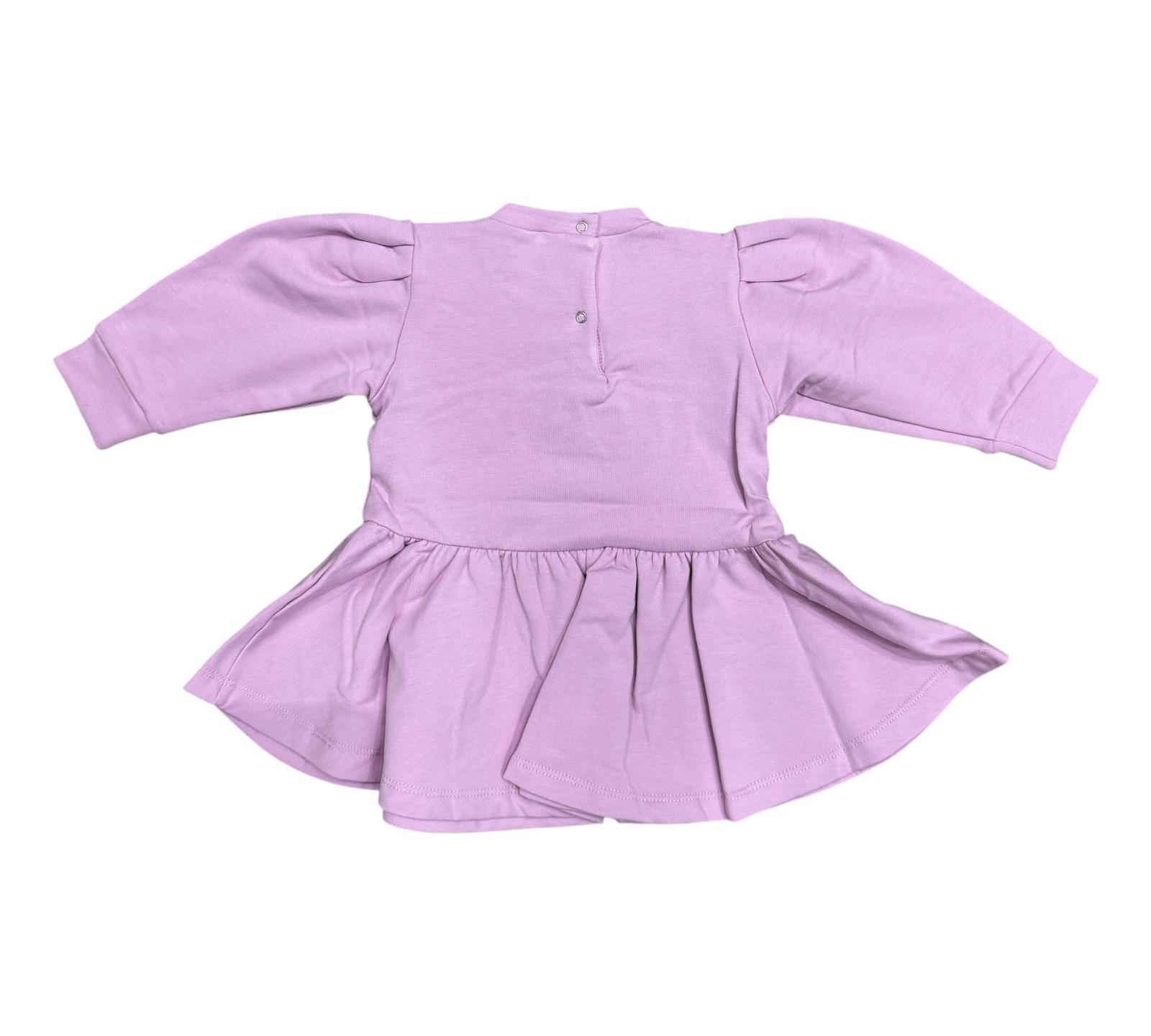 ABITO IN FELPA LAURA BIAGIOTTI BAMBINA ROSA