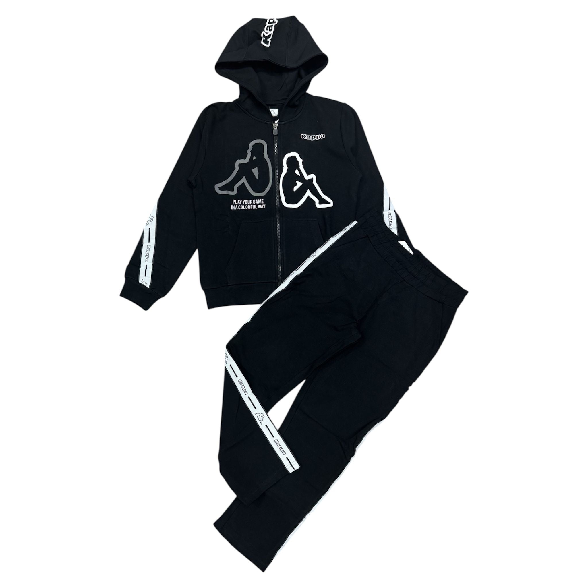 TUTA COMPLETA BAMBINO KAPPA NERA