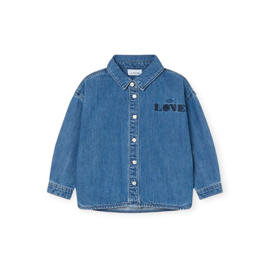 CAMICIA IN DENIM BAMBINA