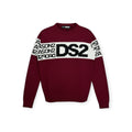 MAGLIONE LOGO BAMBINO BORDOUX
