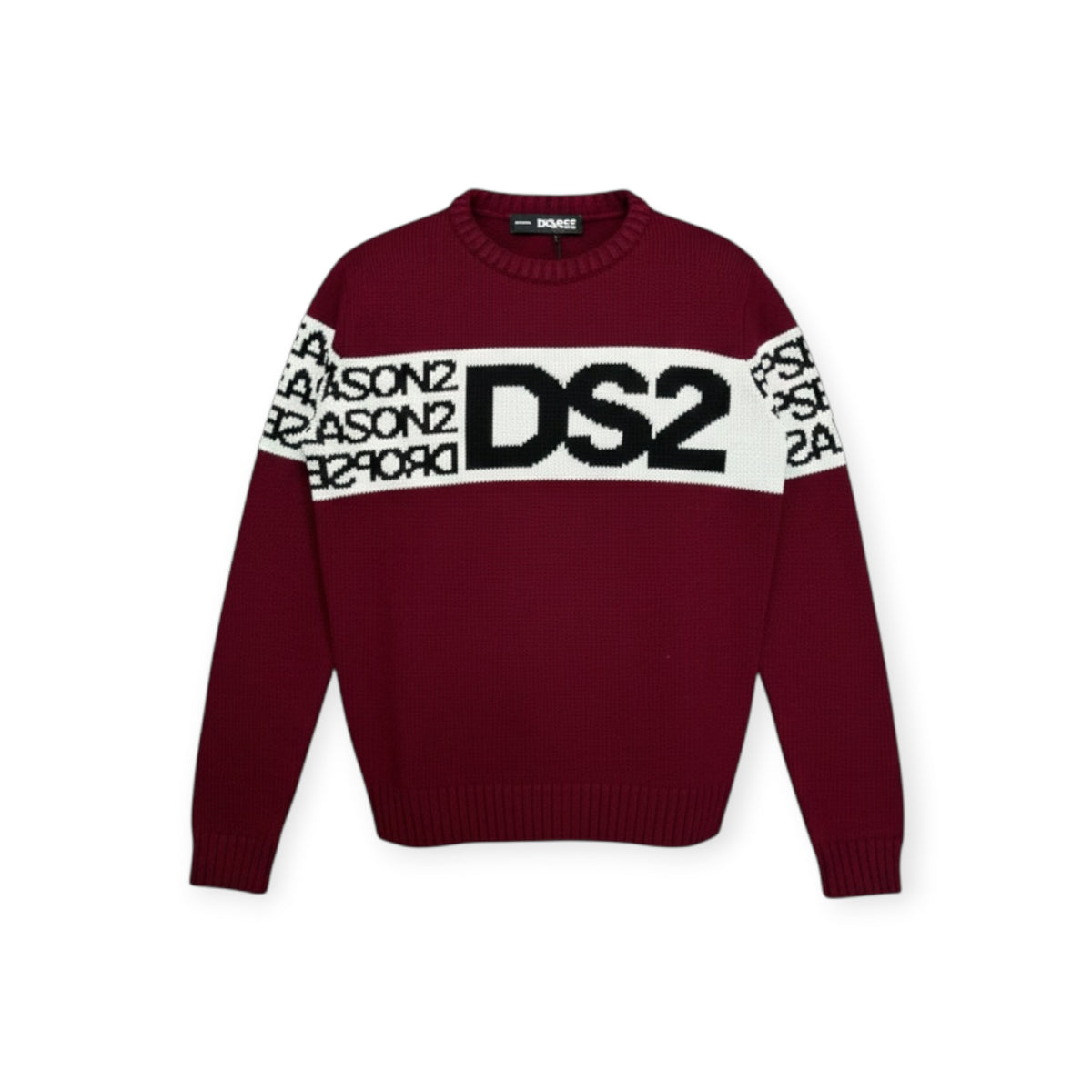 MAGLIONE LOGO BAMBINO BORDOUX