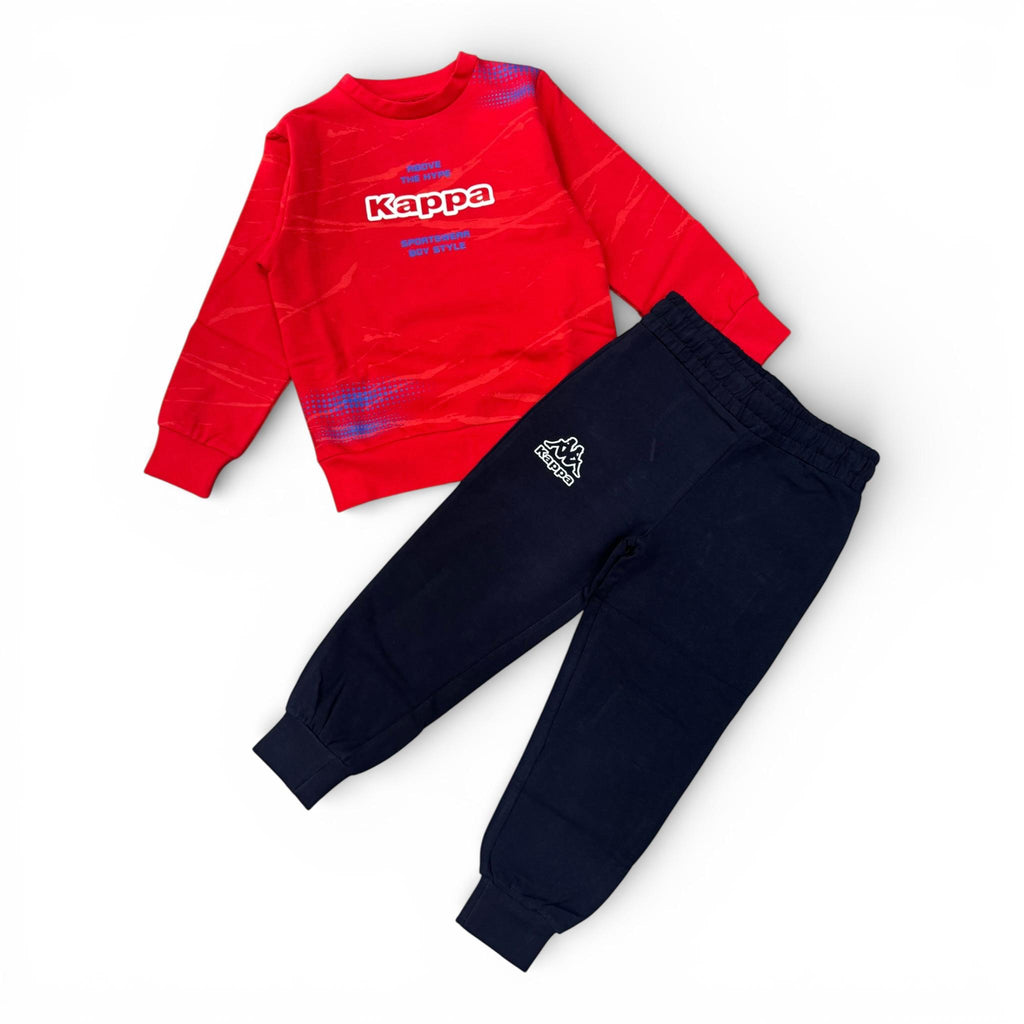 COMPLETO TUTA BAMBINO ROSSA