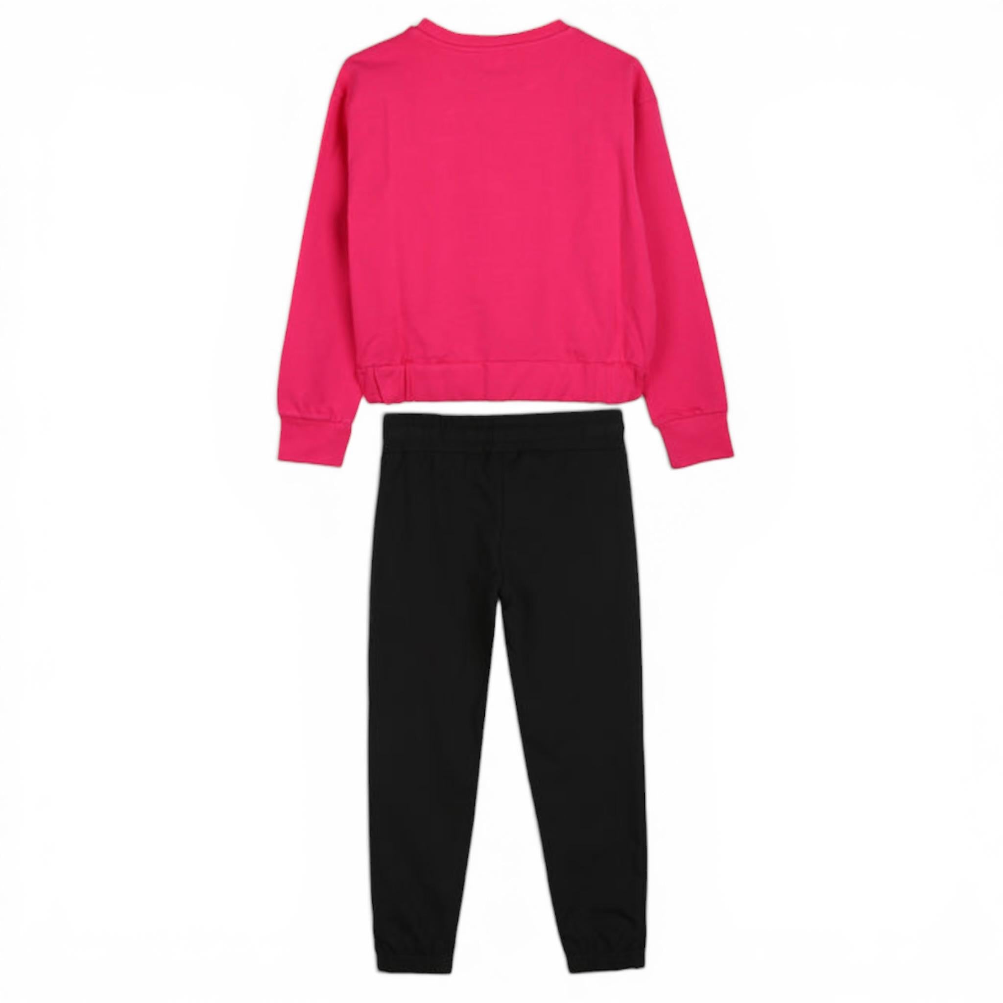 COMPLETO TUTA BAMBINA FUXIA