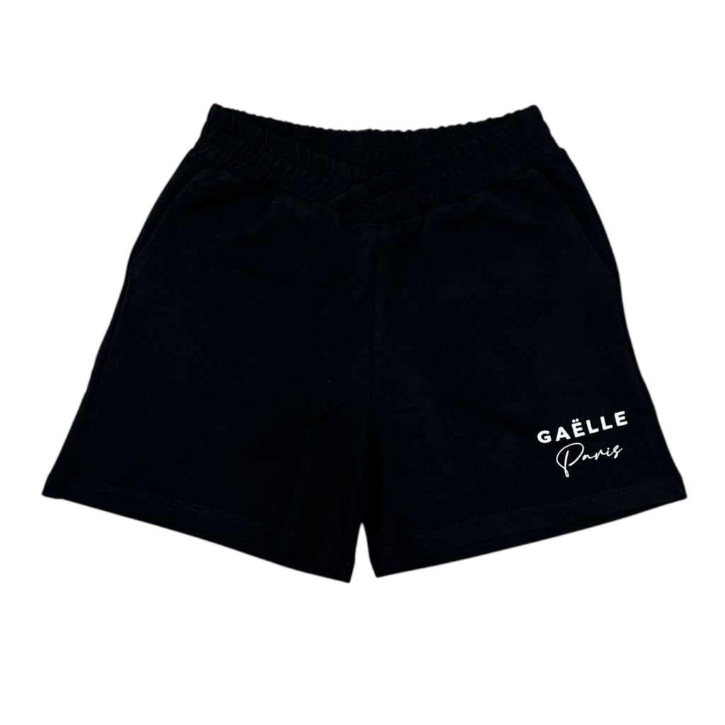 SHORT IN COTONE BAMBINA NERO