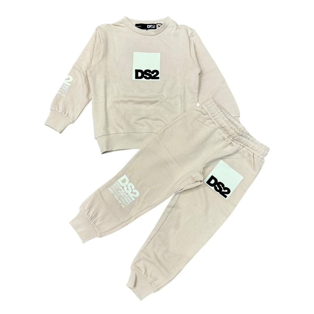 COMPLETO TUTA BAMBINO DROP SEASON2 BEIGE