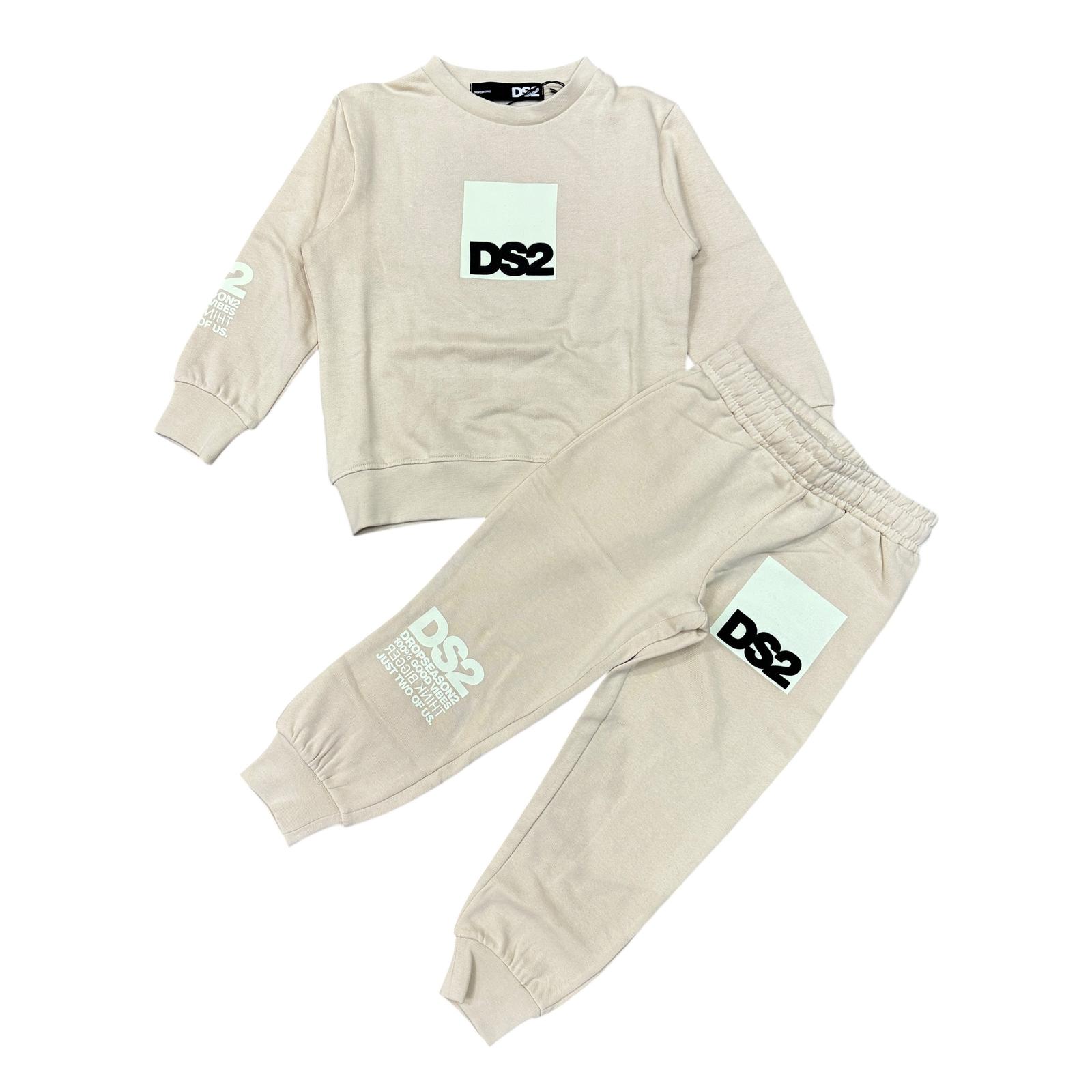 COMPLETO TUTA BAMBINO DROP SEASON2 BEIGE