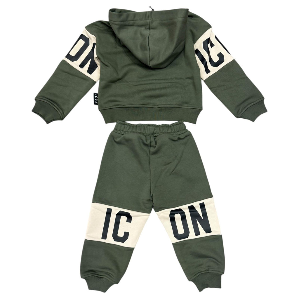 TUTA COMPLETA ICON BAMBINO VERDE