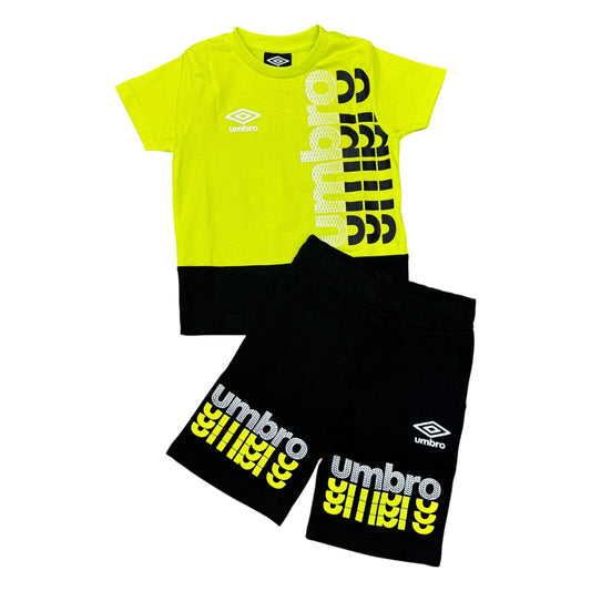 COMPLETO UMBRO BAMBINO GIALLO