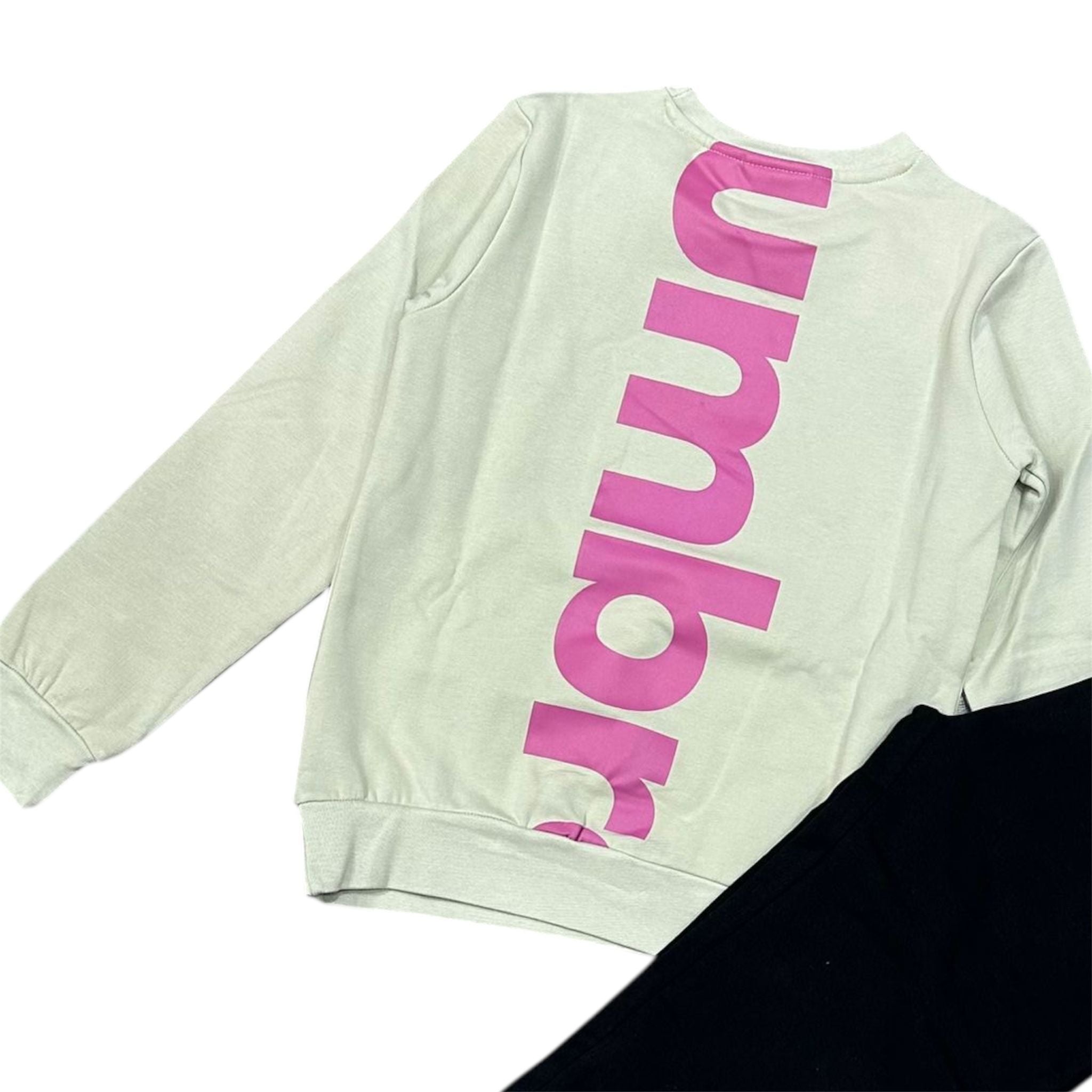 TUTA COMPLETA BAMBINA UMBRO BEIGE