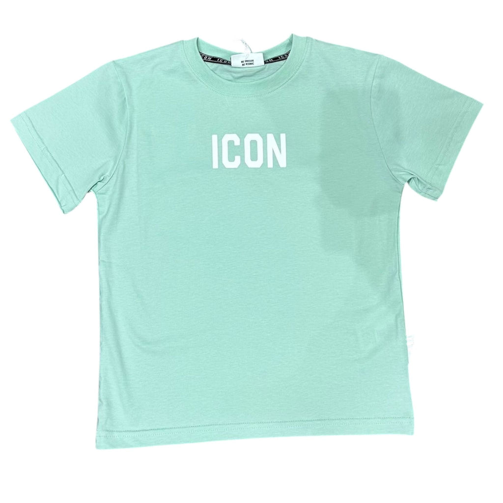 T-SHIRT BAMBINO MENTA