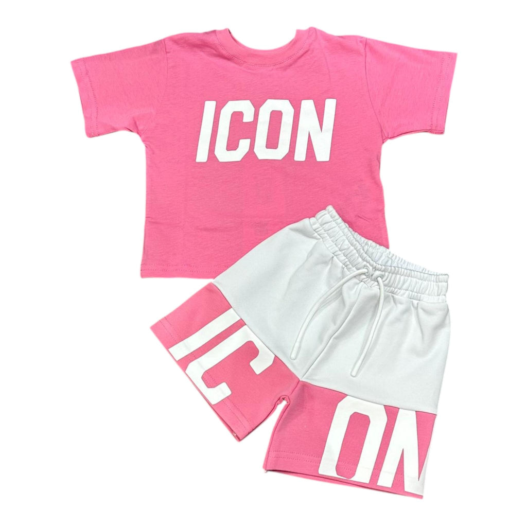 COMPLETO BAMBINA ROSA
