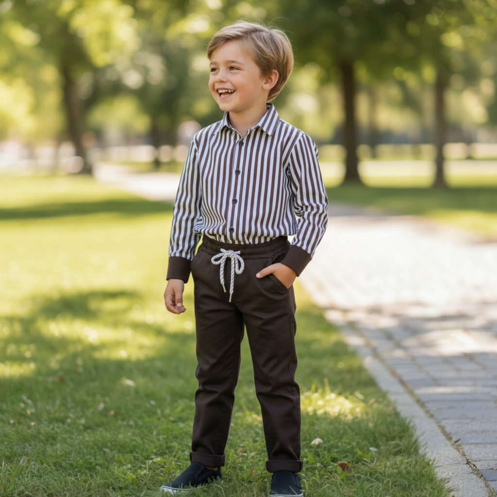 COORDINATO 2.0 BAMBINO MORO