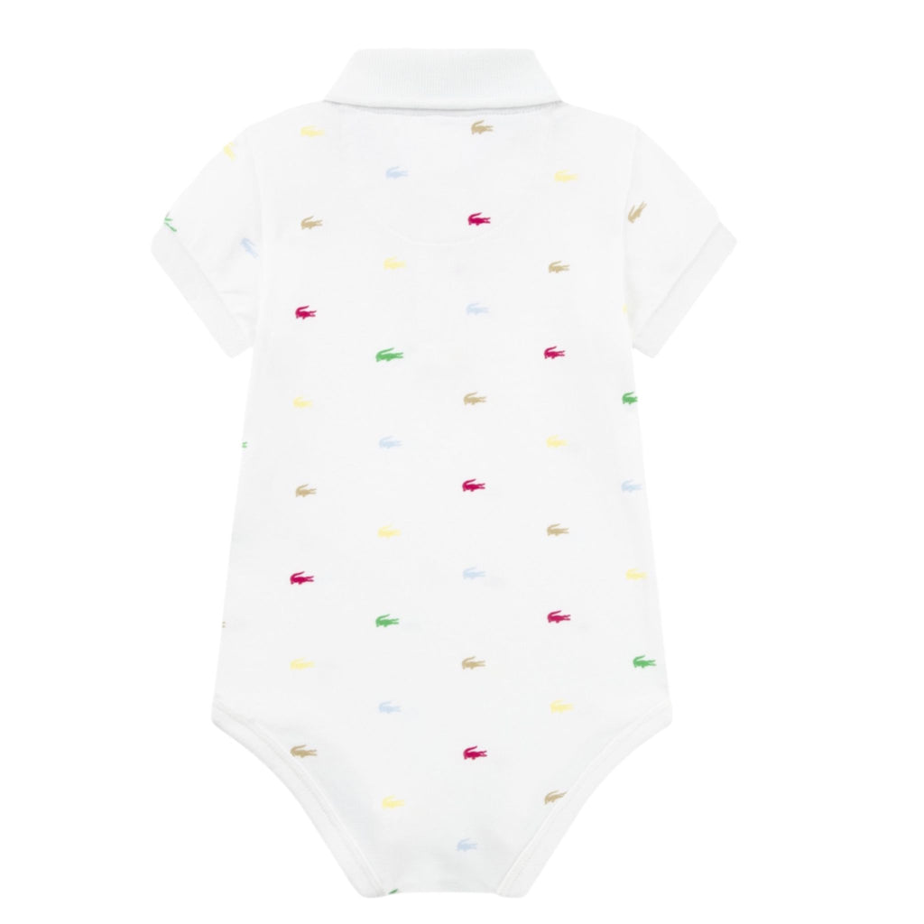 BODY NEONATO PIQUE'STAMPA COCCODRILLO