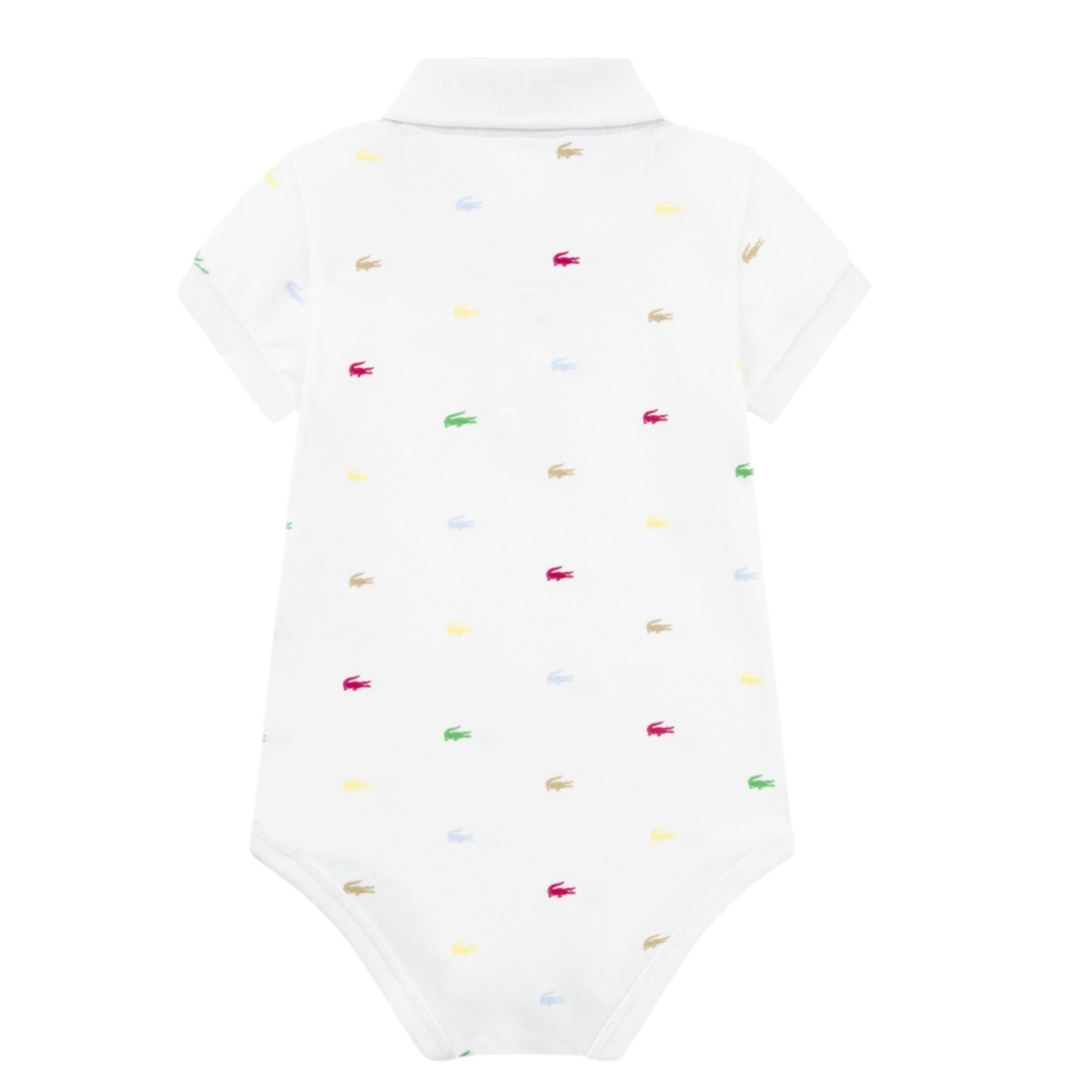 BODY NEONATO PIQUE'STAMPA COCCODRILLO