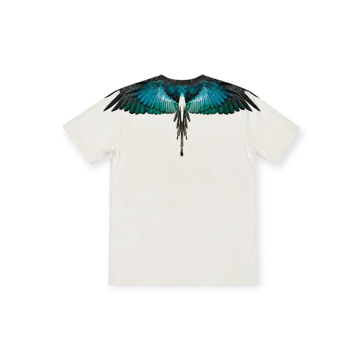 T-SHIRT GIROCOLLO BAMBINO AVORIO