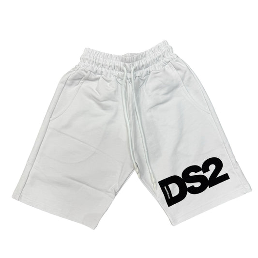 SHORT DS2 BAMBINO BIANCO
