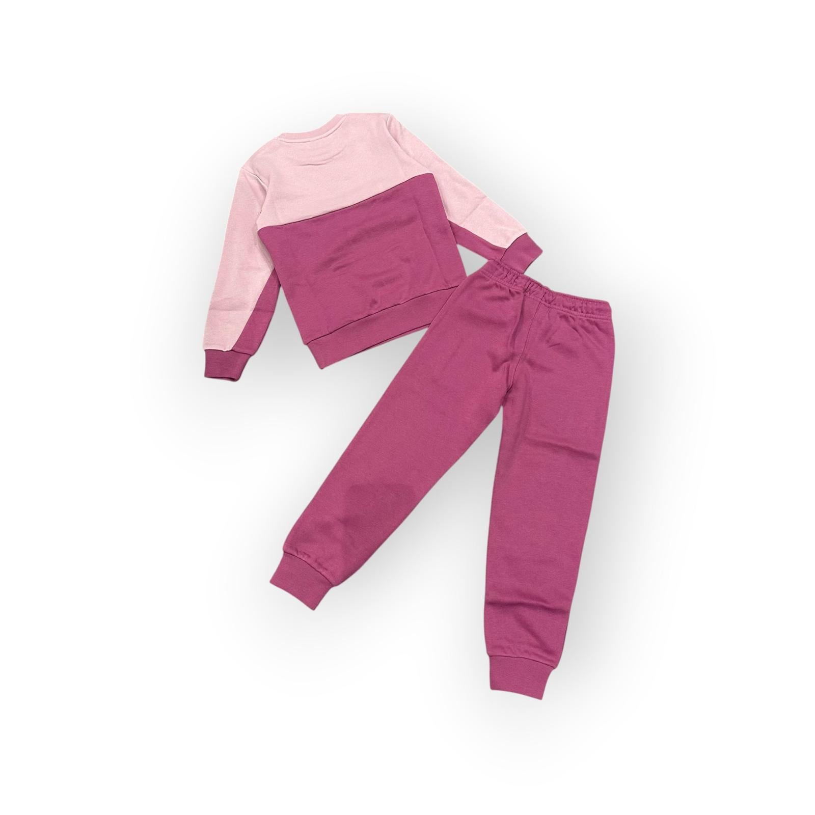 TUTA GIROCOLLO BAMBINA ROSA