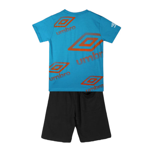 COMPLETO UMBRO BAMBINO AZZURRO
