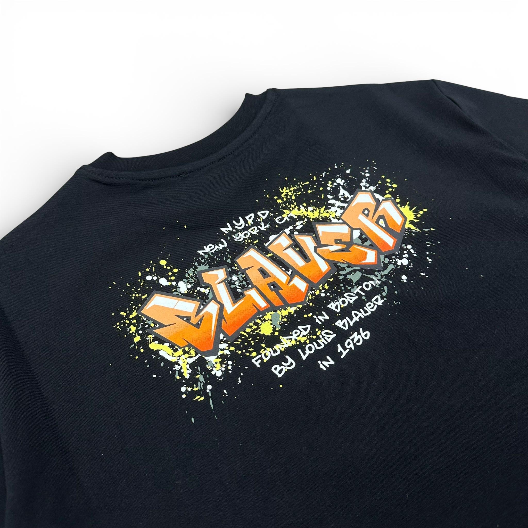 T-SHIRT IN COTONE BAMBINO NERA