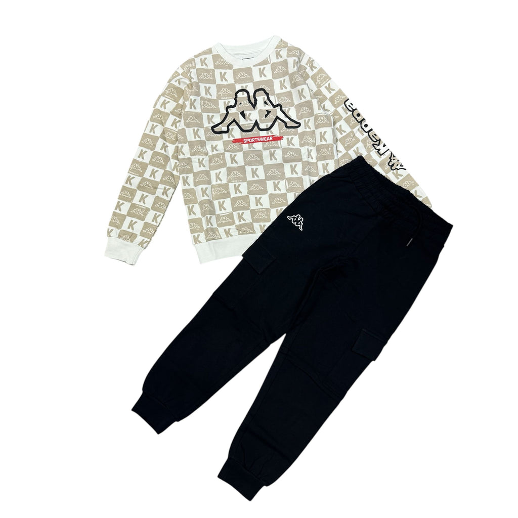 TUTA COMPLETA BAMBINO KAPPA BEIGE