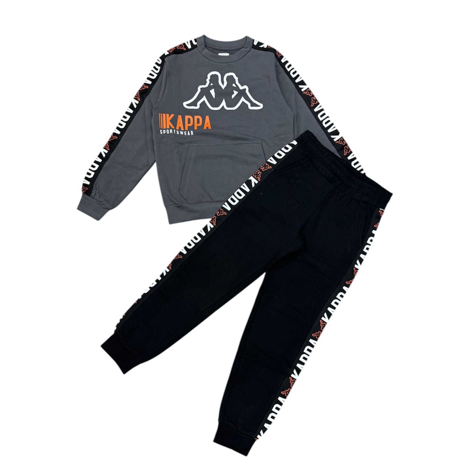 TUTA COMPLETA BAMBINO KAPPA GRIGIO