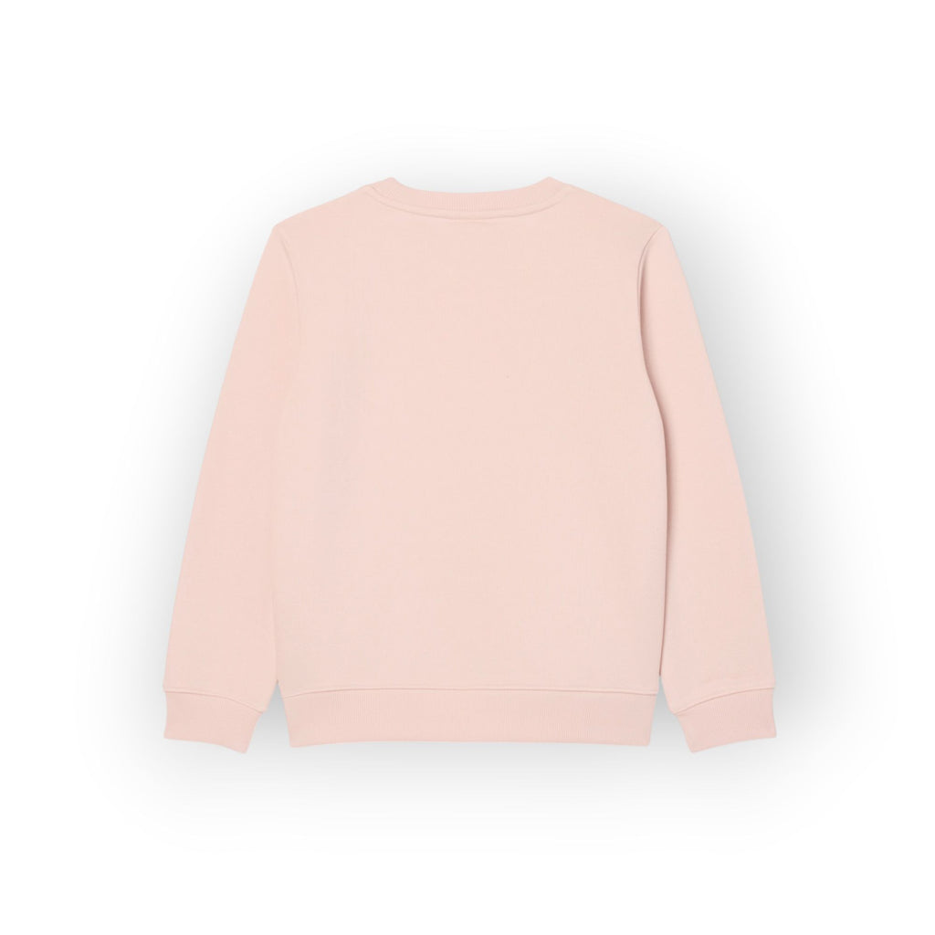 FELPA GIROCOLLO FELPATA ROSA