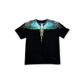 T-SHIRT GIROCOLLO BAMBINO NERA