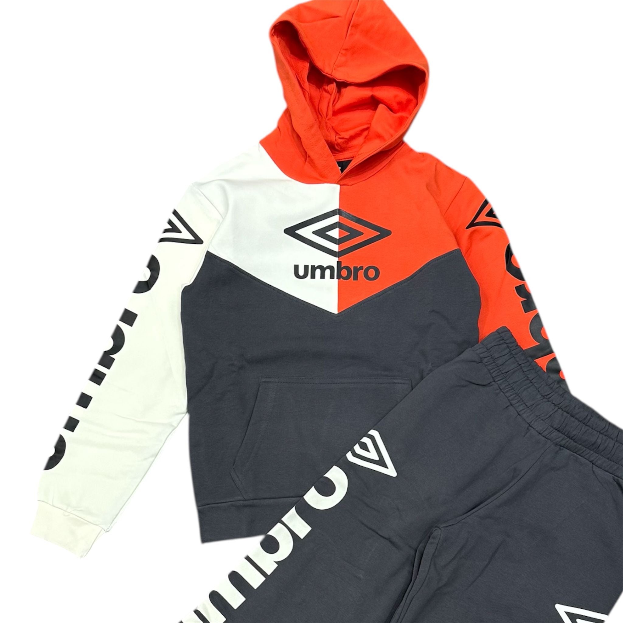 TUTA COMPLETA BAMBINO UMBRO GRIGIO