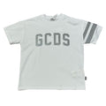 T-SHIRT LOGO RICAMATO BIANCA