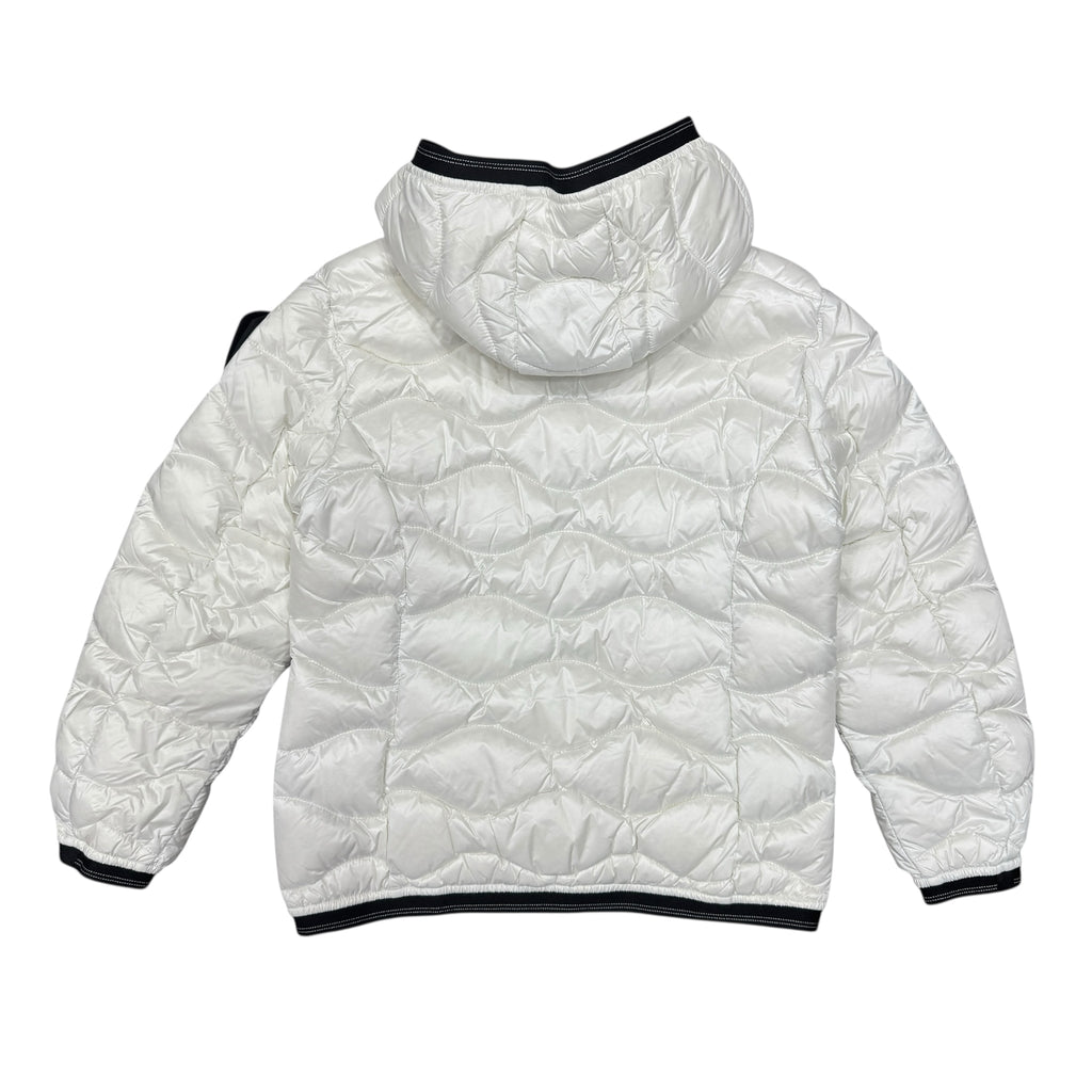 PIUMINO BAMBINA BLAUER LOWELL BIANCO OTTICO
